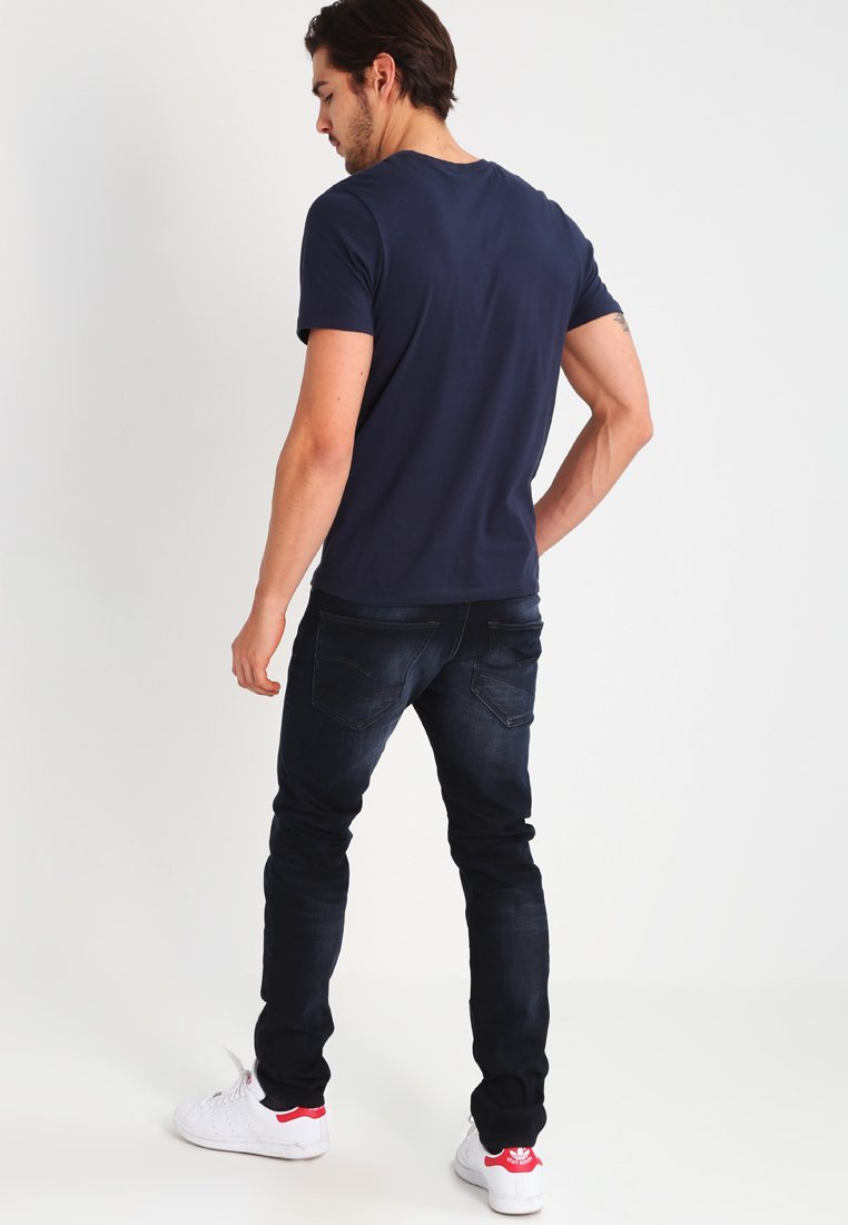 G-STAR 3301 SLIM - Slim fit jeans - Siro zwarte stretchdenim