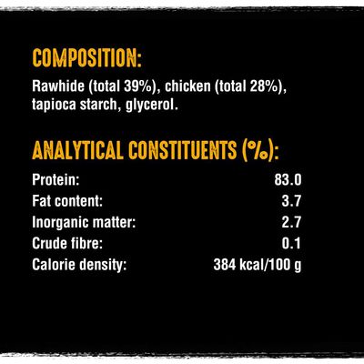 CRAVE Wysokobiałkowe mięsne roladki z kurczakiem dla psa