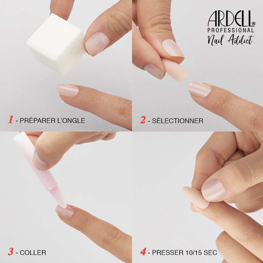 Ardell Faux-ongles prêt à poser Ardell avec accessoires