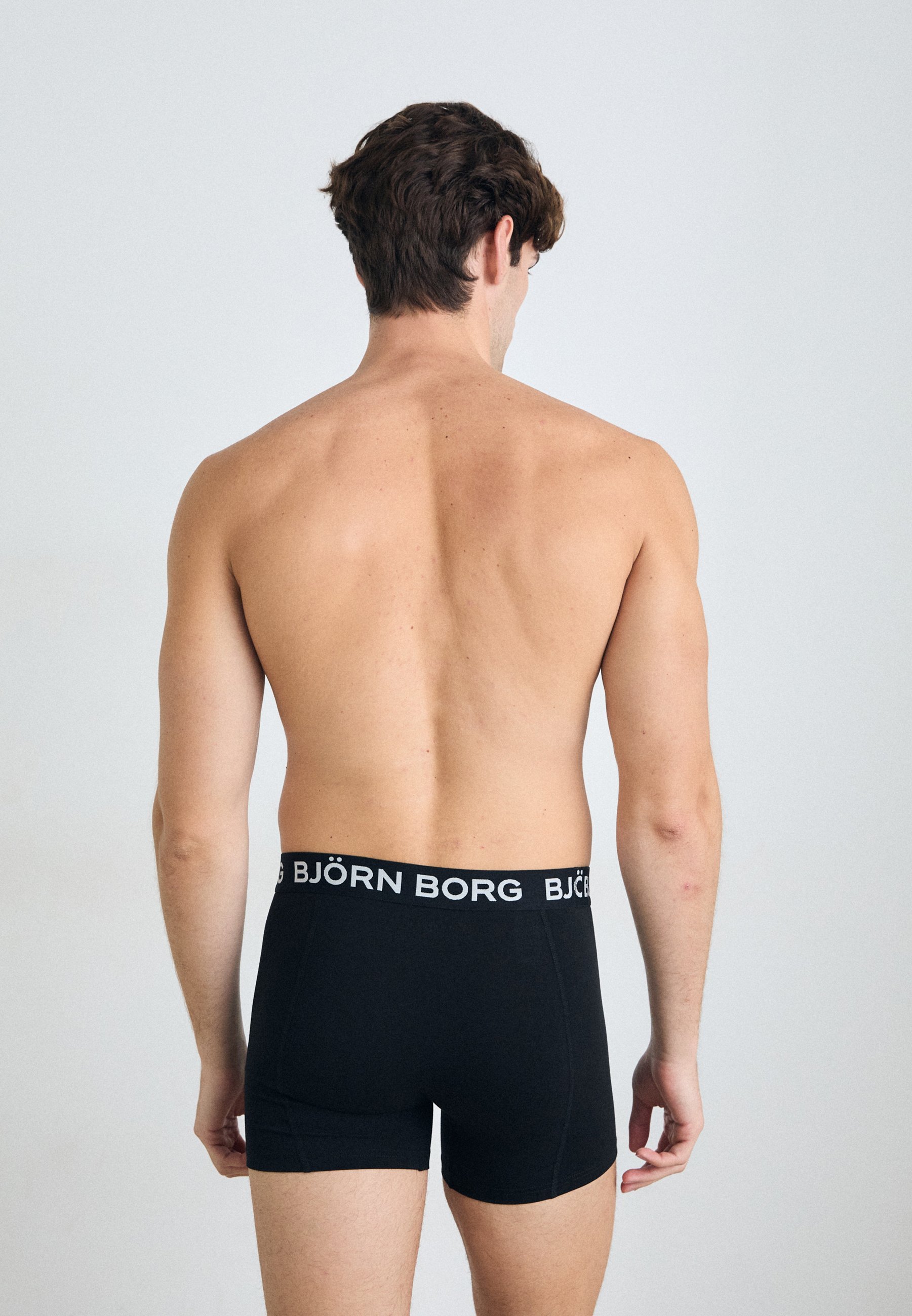 BJÖRN BORG 3 PACK - Bukser - black
