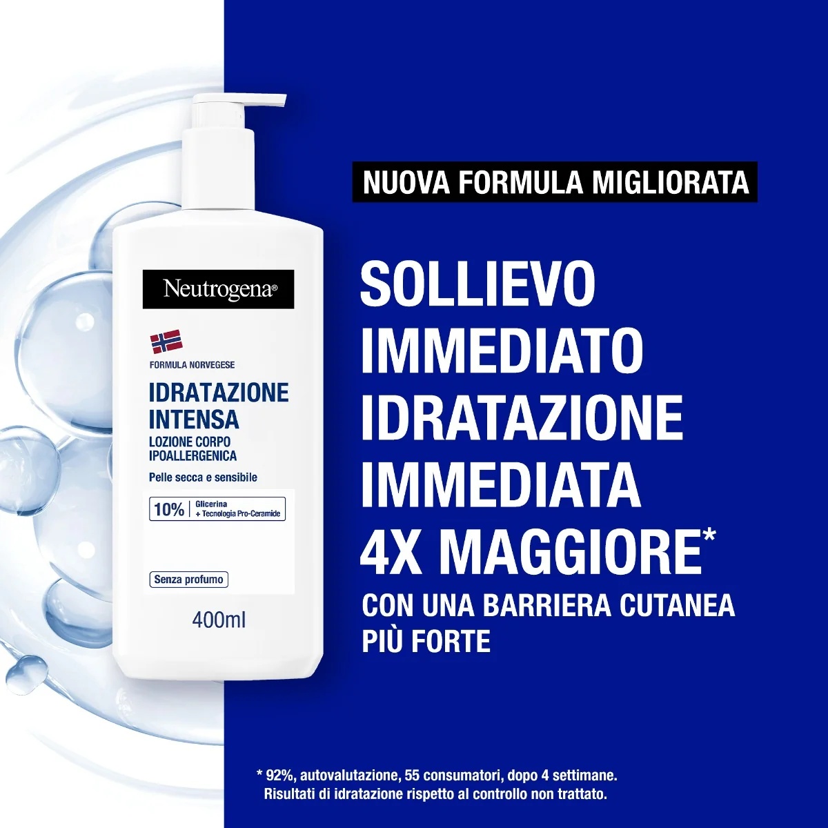 NEUTROGENA Desodorante corporal Neutrogena sin perfume 400 ml
