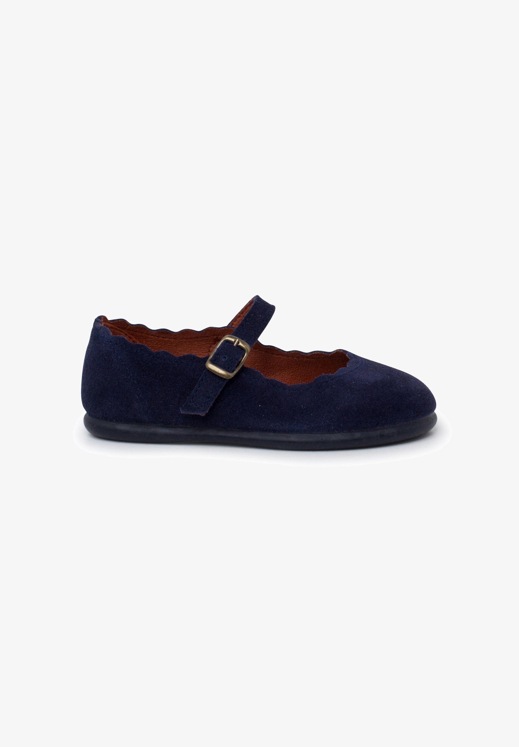 Pisamonas MERCEDITAS ONDAS BUCKLE - Chaussons bébé - bleu marine