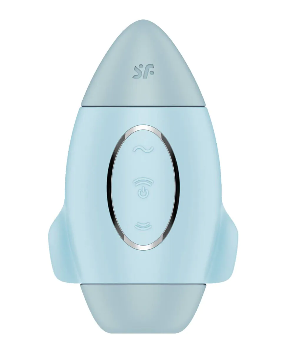 Satisfyer Mission Control Blue - masażer łechtaczki 1szt.
