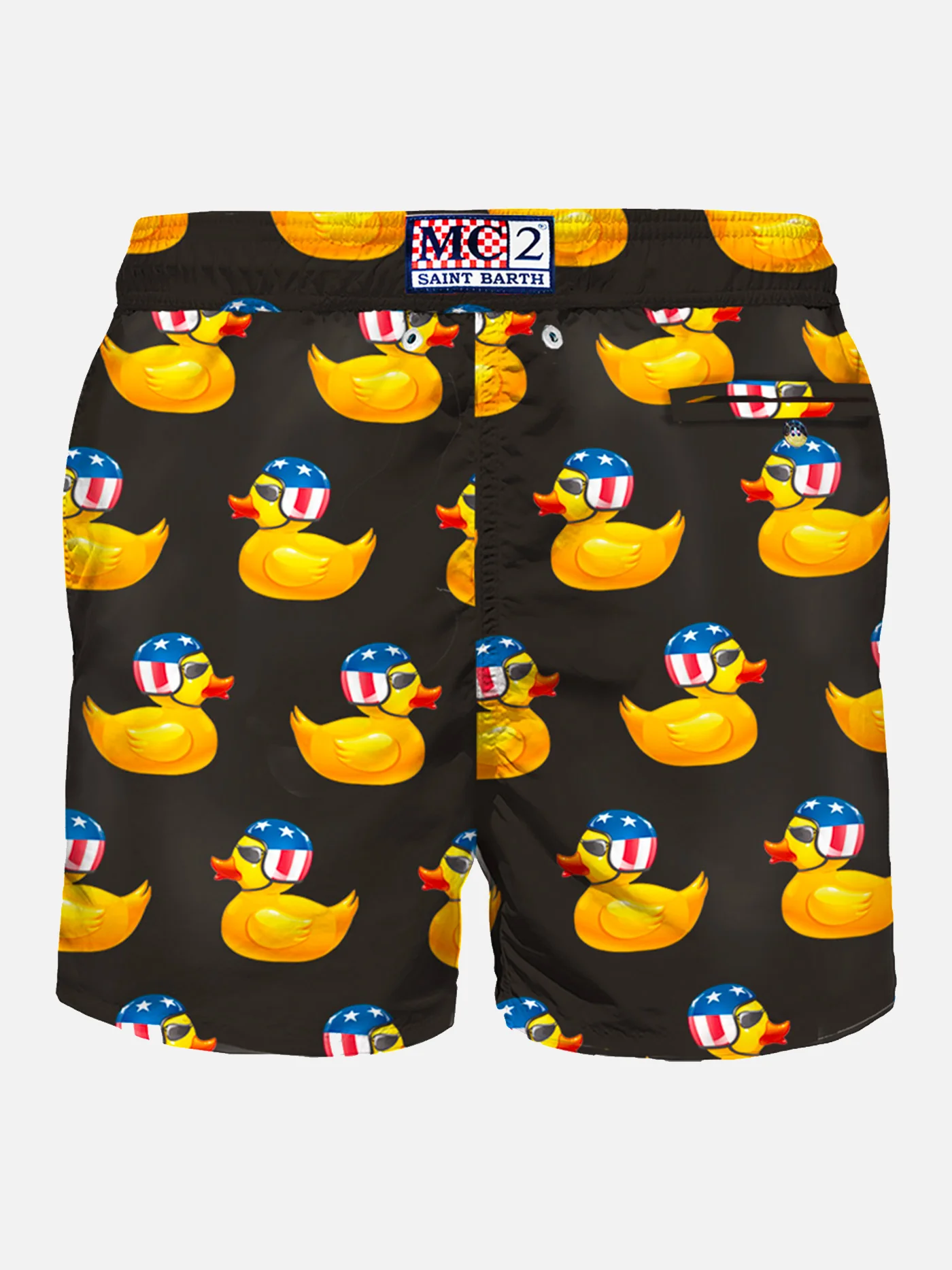 Maillot de bain léger pour homme, style motard, en toile de canard