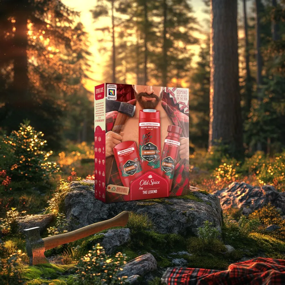 Old Spice Bearglove Zestaw dla mężczyzn: 2 x dezodorant + żel pod prysznic