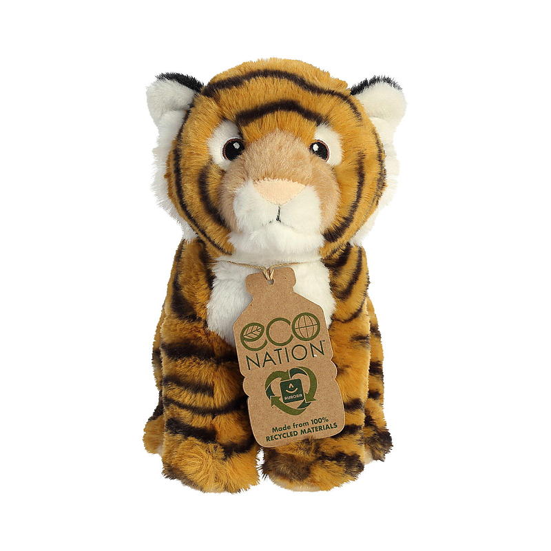 FunToys Pehmolelu 20 cm, tiikeri, eko