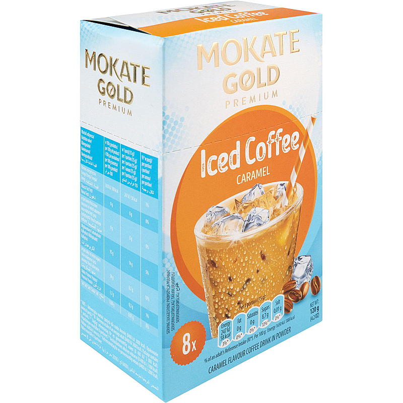 Mokate Iskaffe 8-pak karamel Mokate