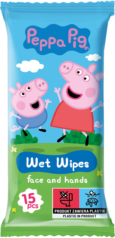 Vlhčené obrúsky Prasiatko Peppa