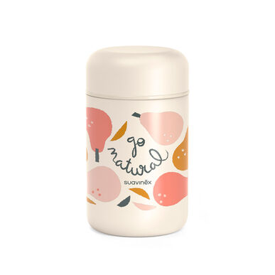 Suavinex Termokande til faste stoffer, lyserød, 350 ml, 350 ml