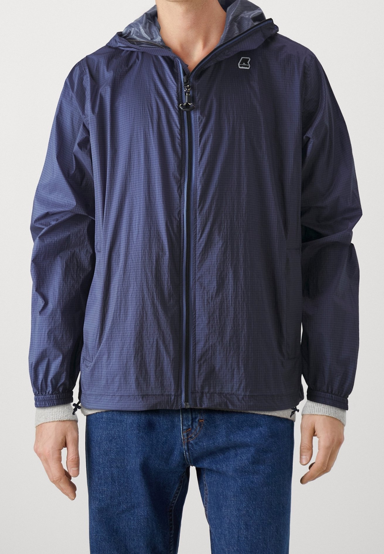 Kurtka letnia K-Way - niebieska