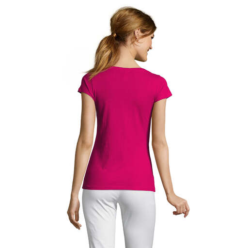 Suns Moon V-Neck T-Shirt