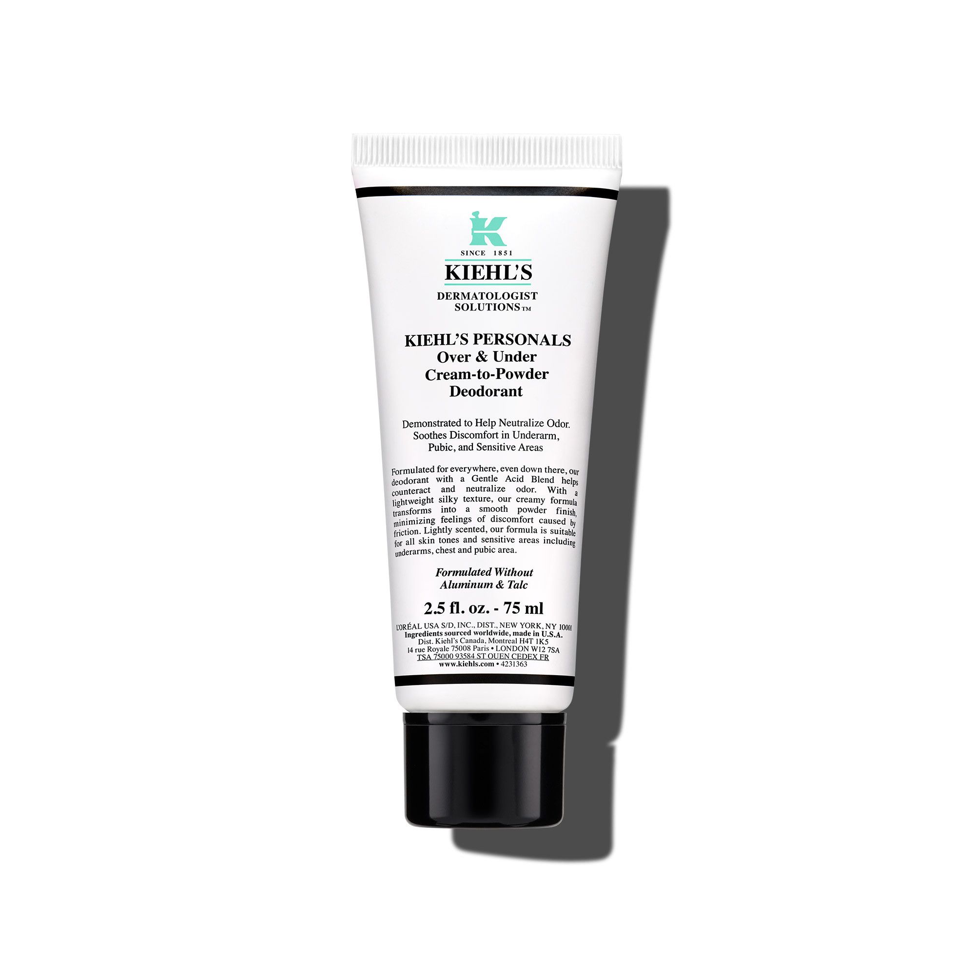 Kiehl's Personals Over & Under kremasti dezodorans u prahu za intimno područje