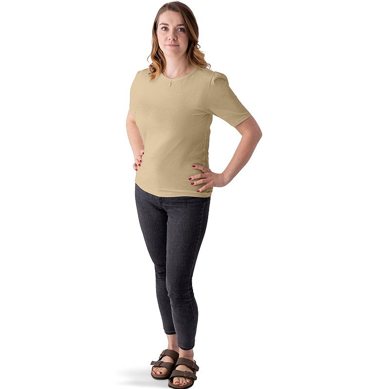 T-shirt storlek S-XXL beige