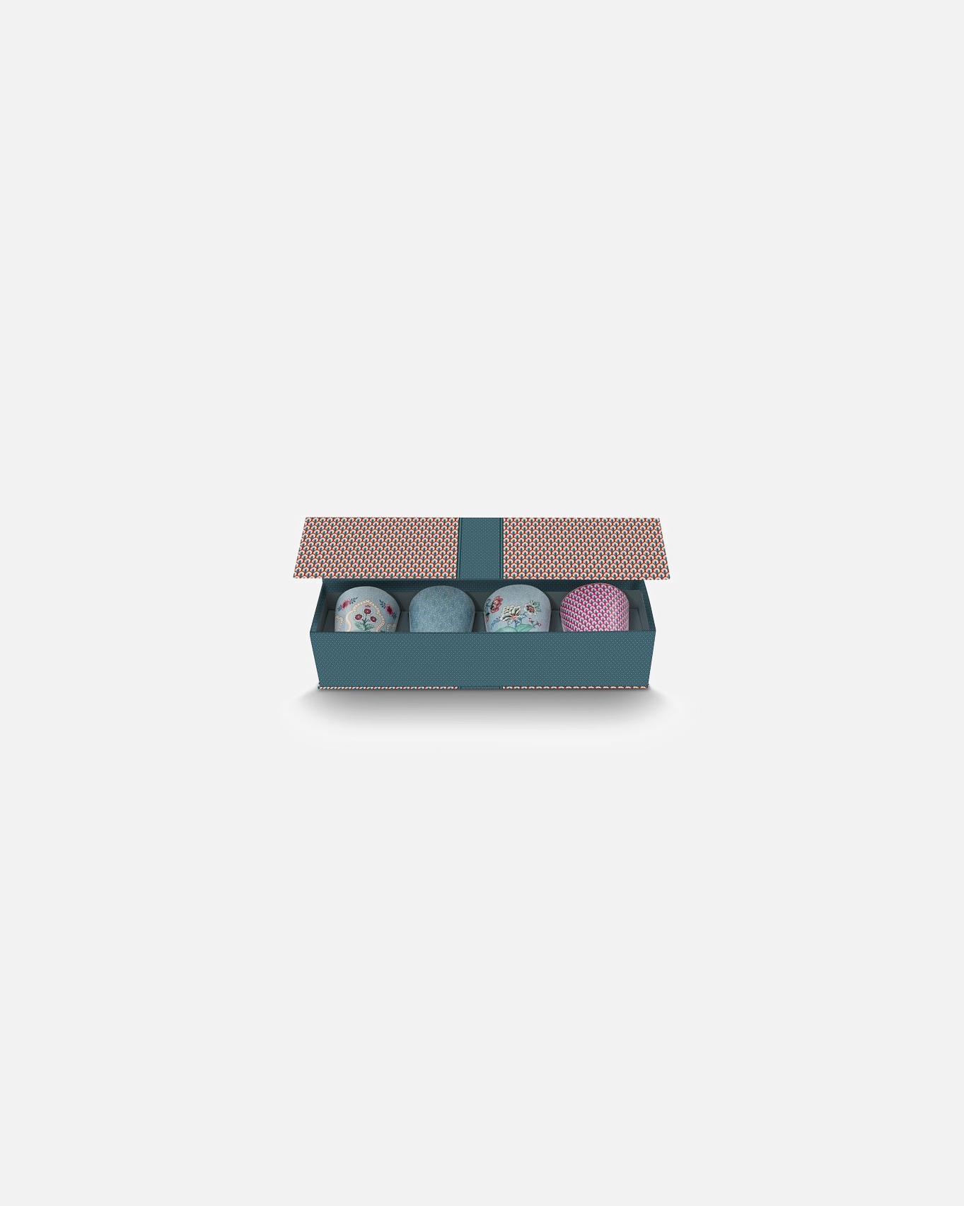 Coffret cadeau tasse PIP Studio « Fête des fleurs » – Bleu