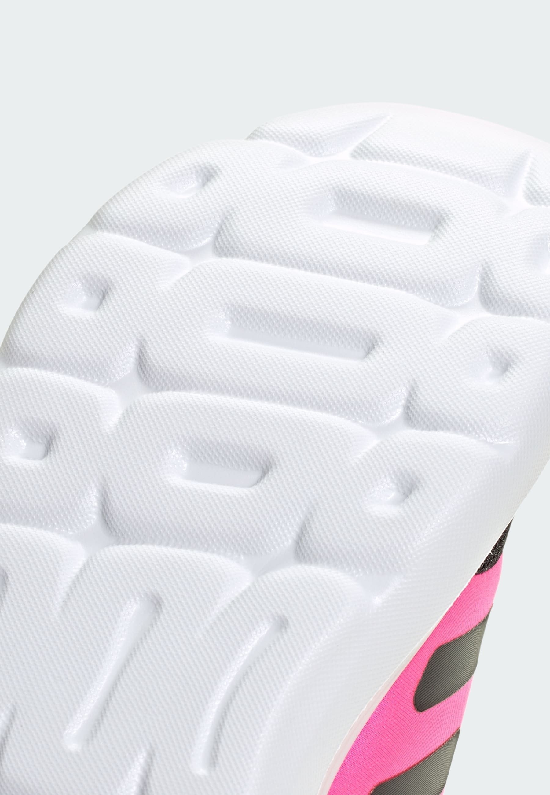 adidas Performance TENSAUR - Scarpe da corsa su strada - nero core nero core rosa lucido