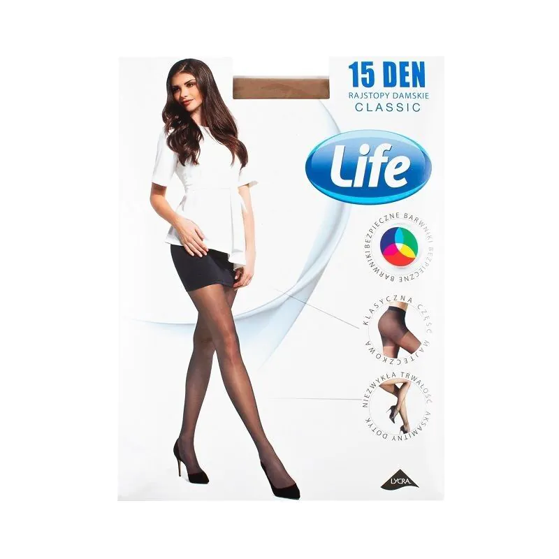 Life Rajstopy damskie 15 Den Lion Rozm.4