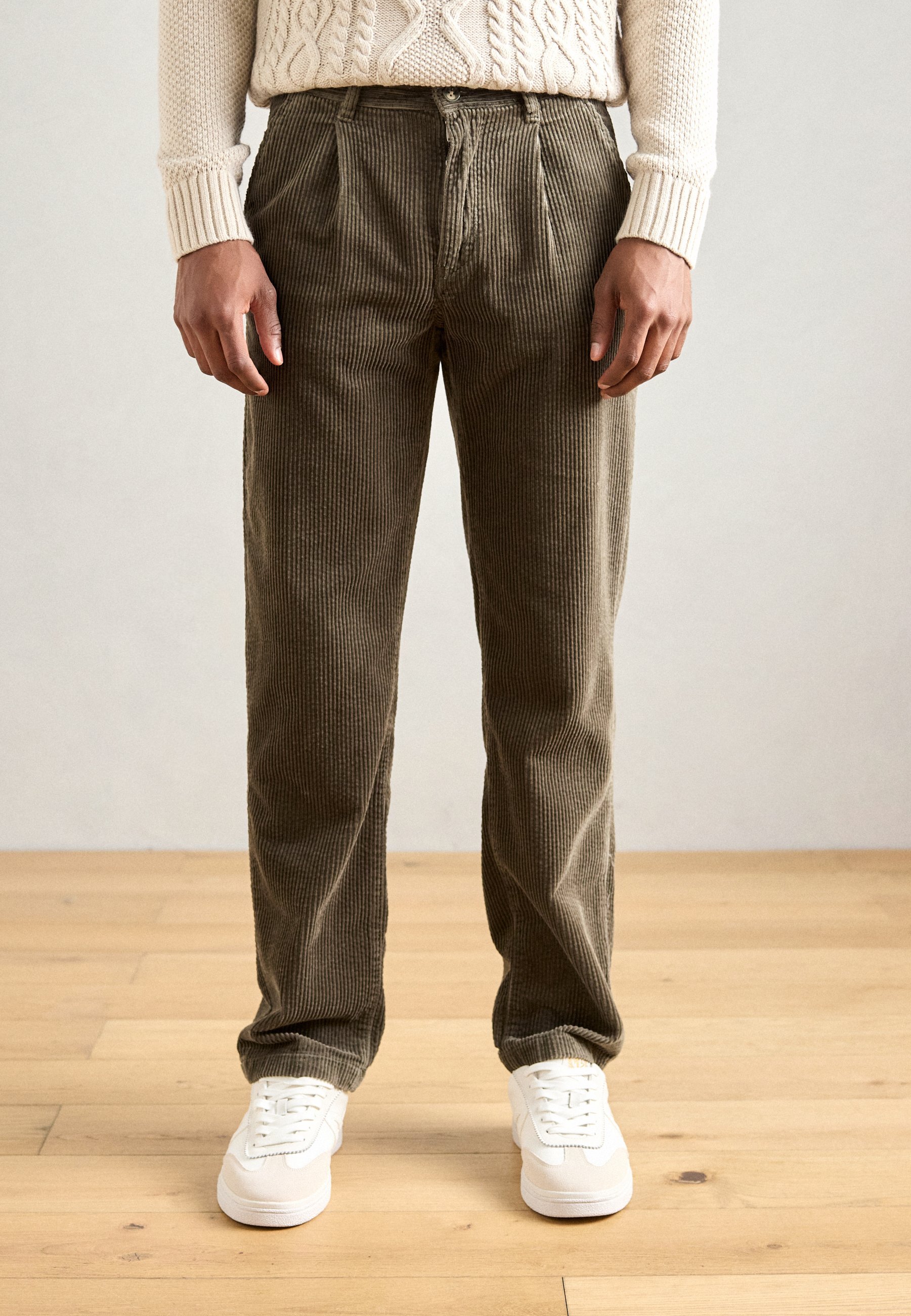 Lindbergh-broek - stoffig leger