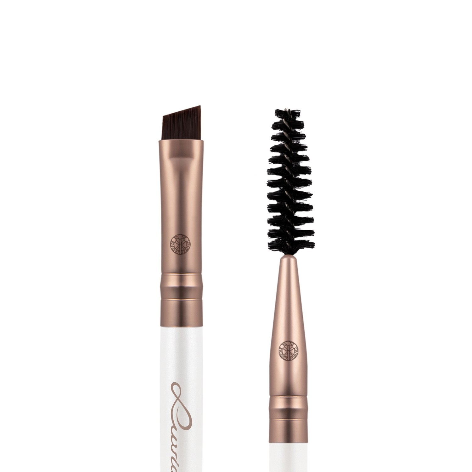 Luvia 430 Pinceau Duo Sourcils & Goupillon - Prime Vegan Elegance