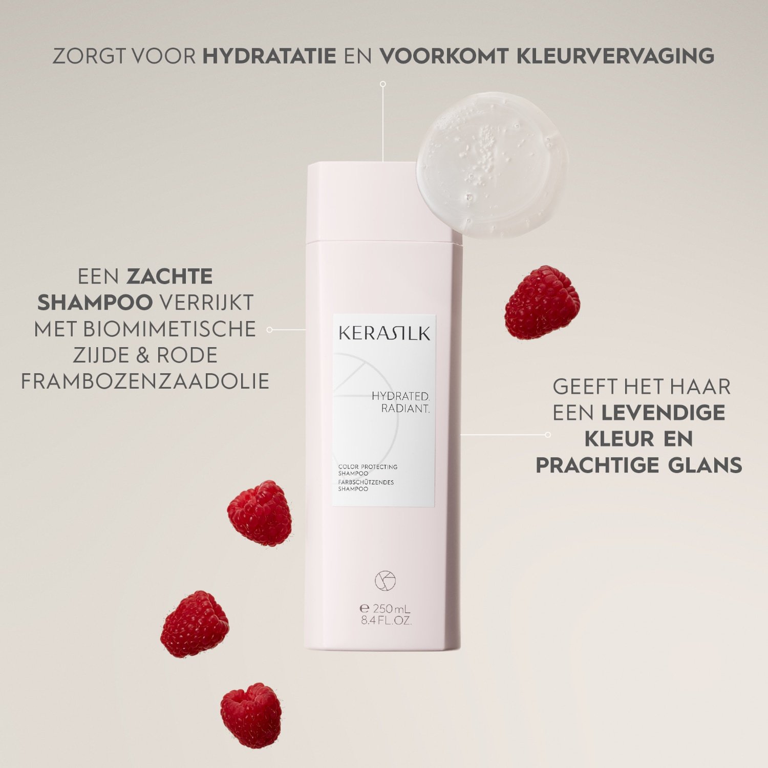KERASILK Šampon za zaštitu boje - 75 ml