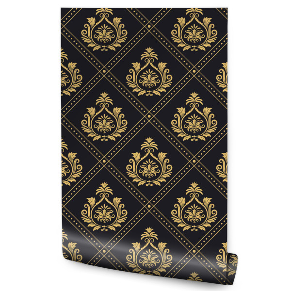 Tapeta Do Salonu Ornamenty Nowoczesne Wzory