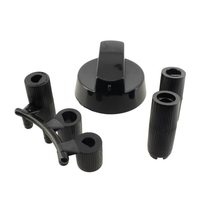 Bouton universel noir multi-axes - Four Divers - Boutons