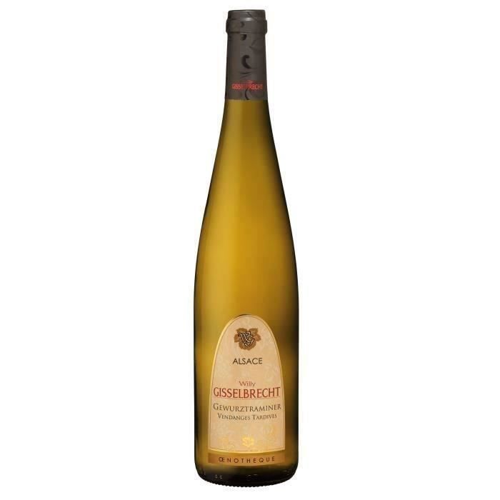 Gisselbrecht Gewürztraminer Vendanges Tardives - Vino Blanco de Alsacia 2023
