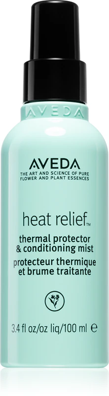 Aveda Heat Relief™ Spray Protetor Térmico e Condicionador, leite de proteção térmica suavizante e nutritivo