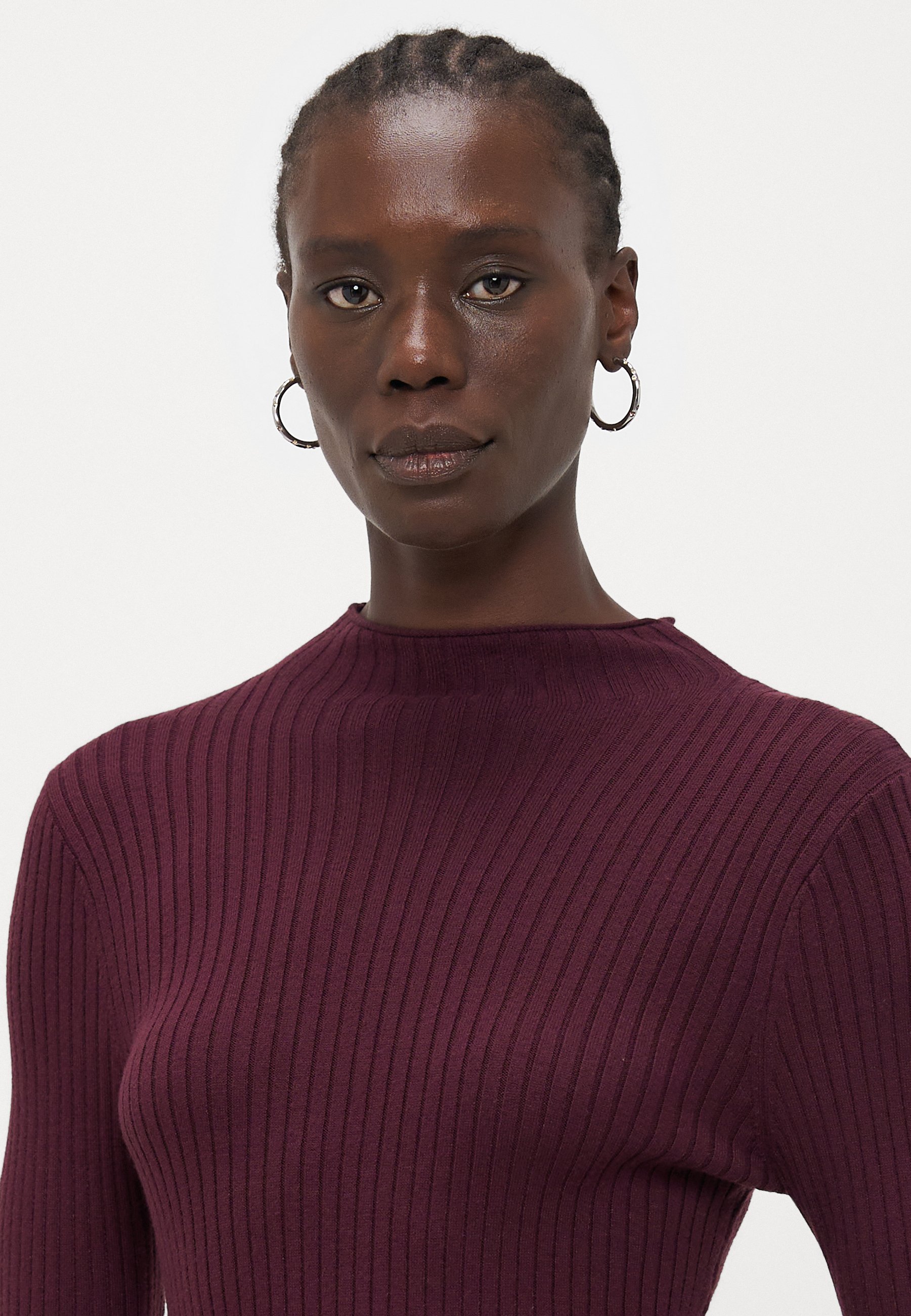 Vero Moda Tall VMNANCY SKATER DRESS - Sukienka sweterkowa - winetasting