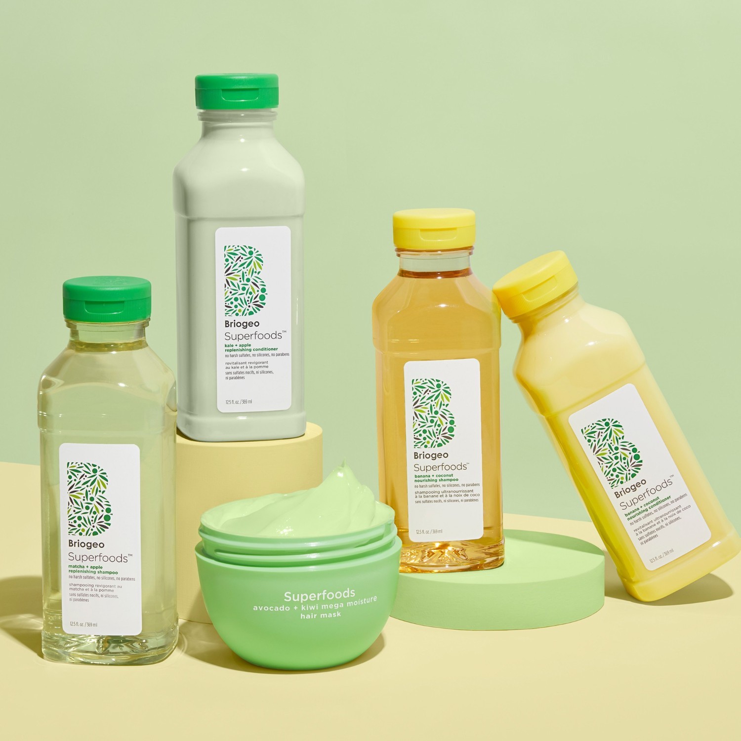 Briogeo Conditioner Superfoods™ Kondicionér s kelom a jablkom - 369 ml