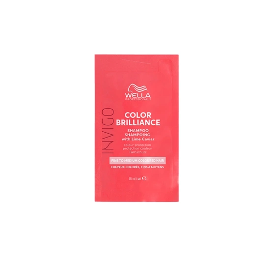 Wella Professionals Invigo Color Brilliance szampon do włosów cienkich 15ml
