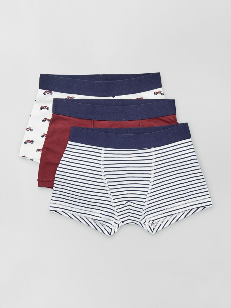 Set van 3 boxershorts - WIT