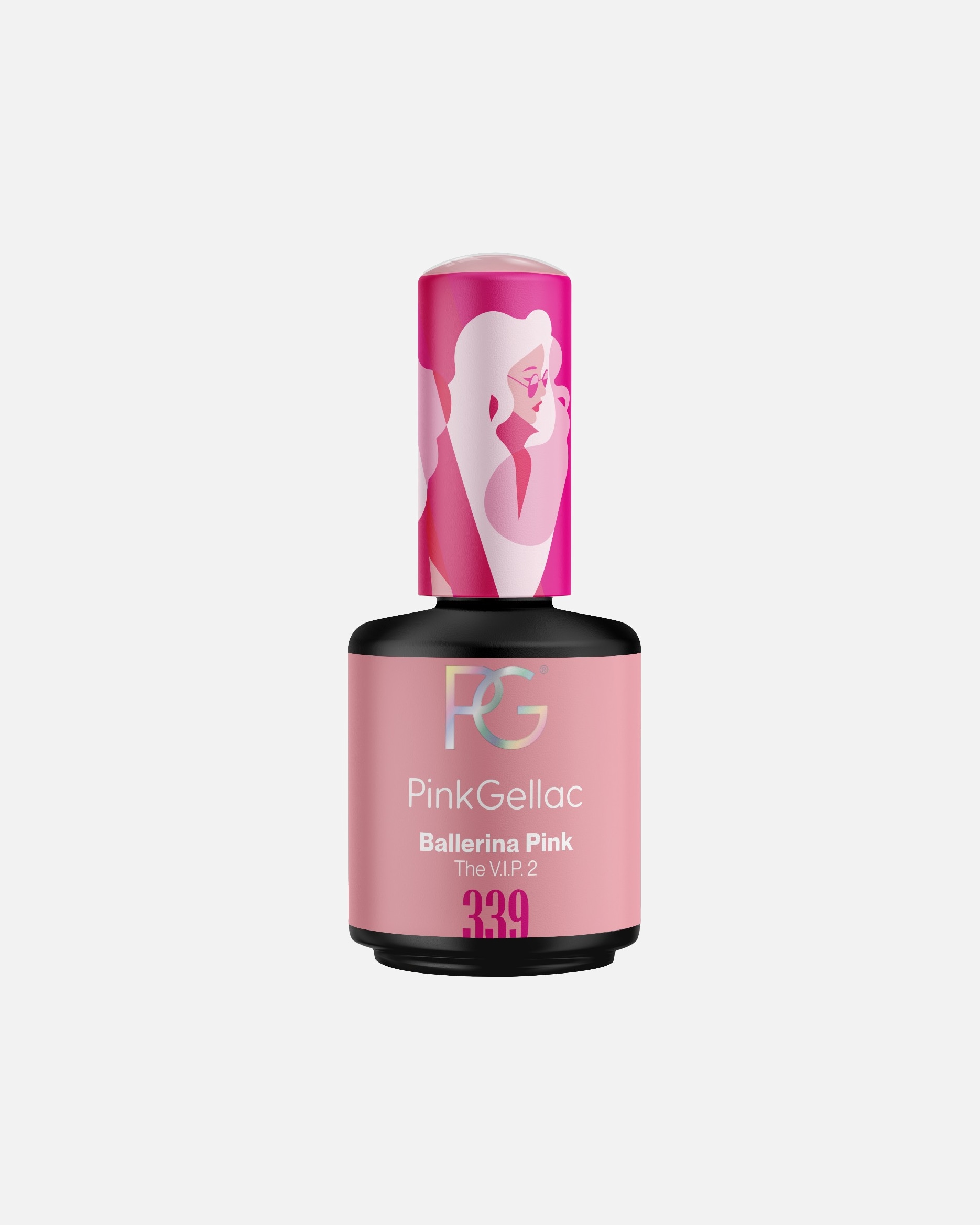 Pink Gellac UV Neglelakk Gel Neglelakk - 15ml