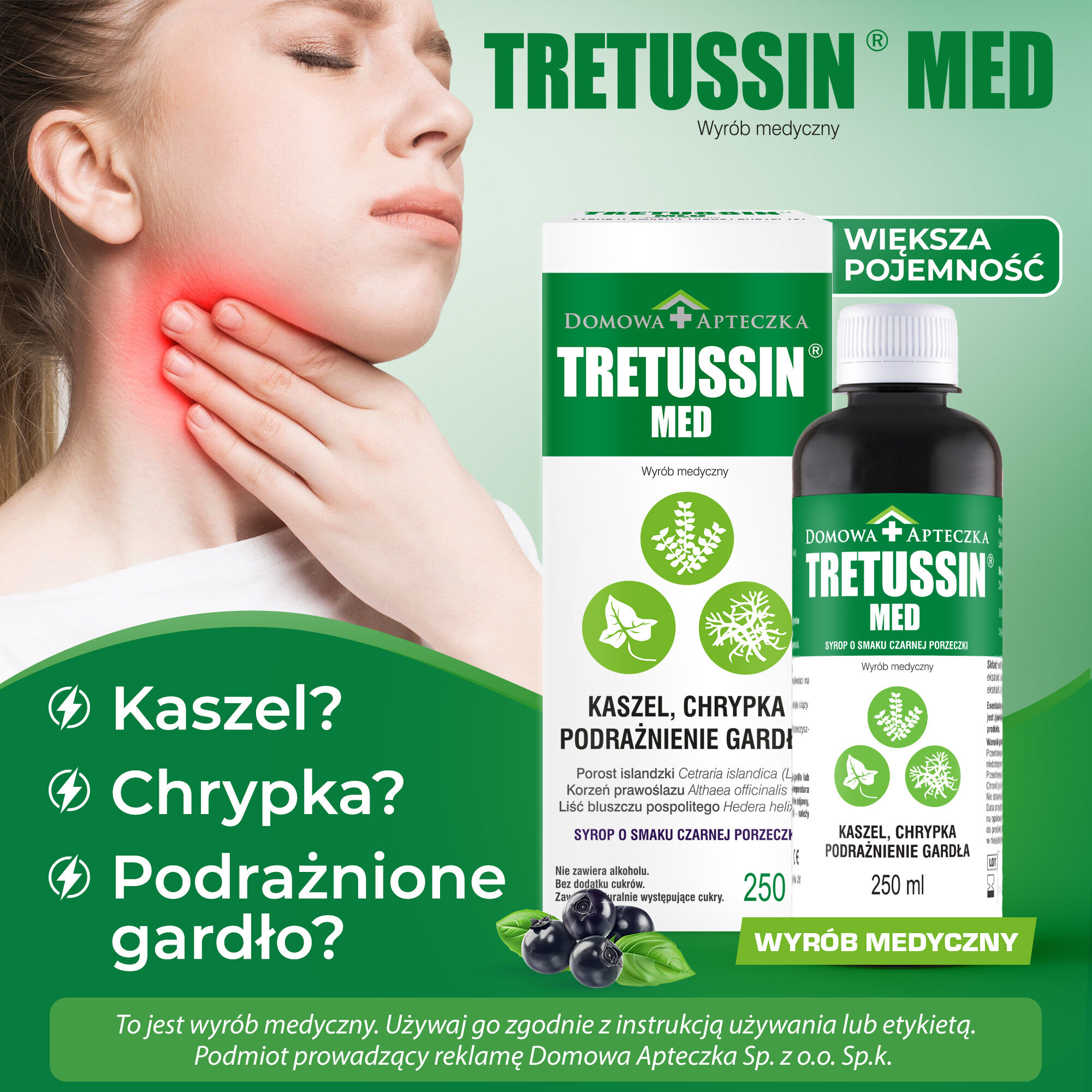 Kit di pronto soccorso domestico Tretussin med