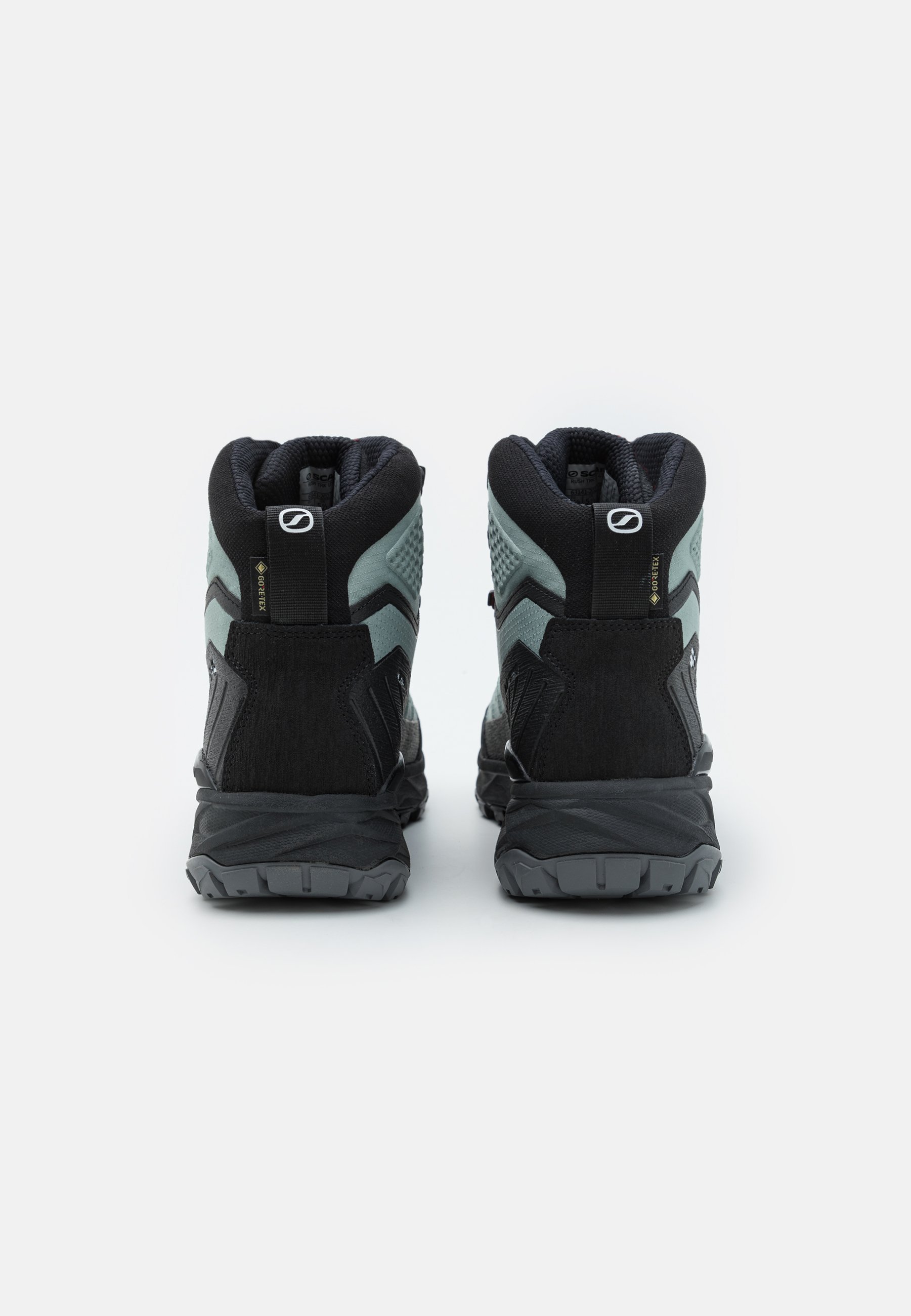Scarpa RUSH - Wanderschuhe - jade/rostbraun