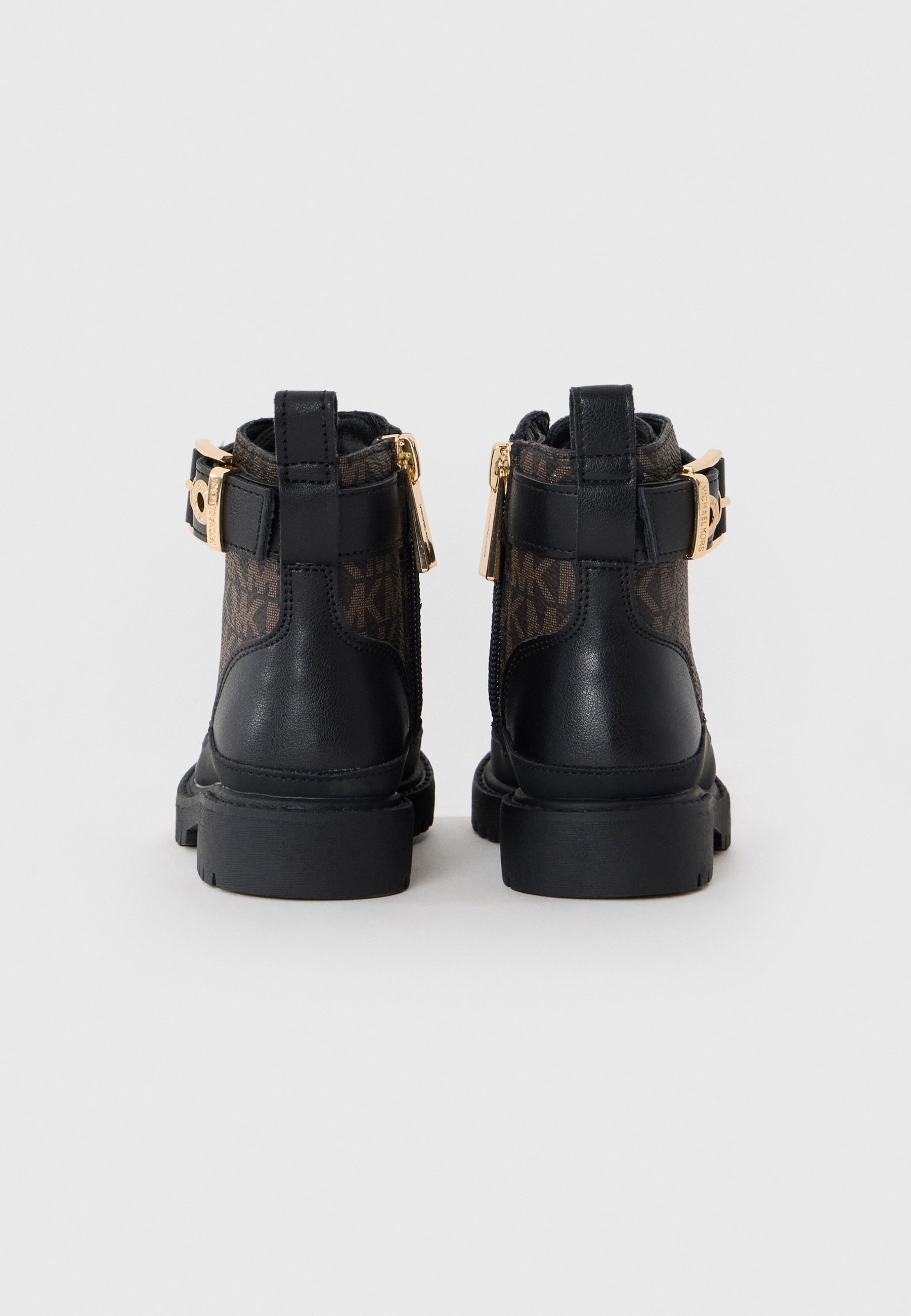 Michael Kors Kids MADELINE - Enkellaarsjes met vetersluiting - zwart