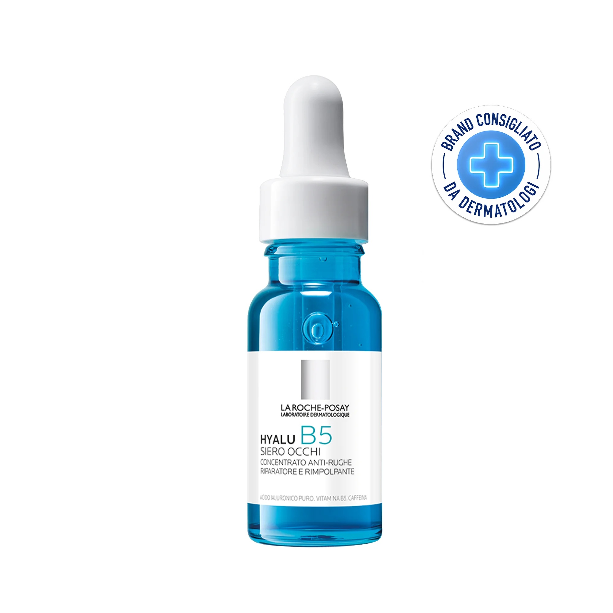 LA ROCHE POSAY La Roche Posay Hyalu B5 oogserum 15 ml Vult donkere kringen onder de ogen op en vermindert ze.