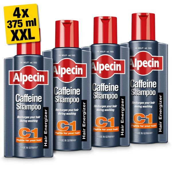 Alpecin Koffein Shampoo XXL 4x 375ml