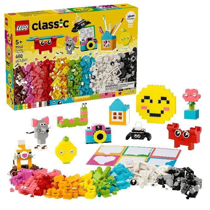 LEGO Classic 11042 La boîte créative du bonheur Cadeaux Jouets Objets de collection 5+
