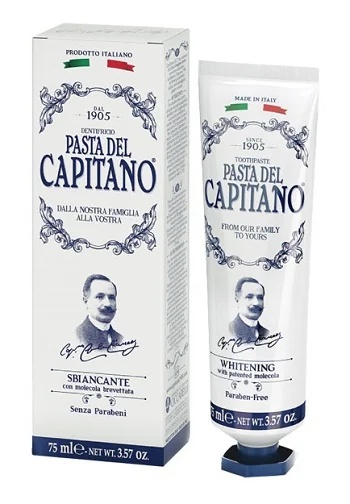 DR. CICCARELLI Pasta Del Capitano 1905 Pasta de dente branqueadora 75 ml