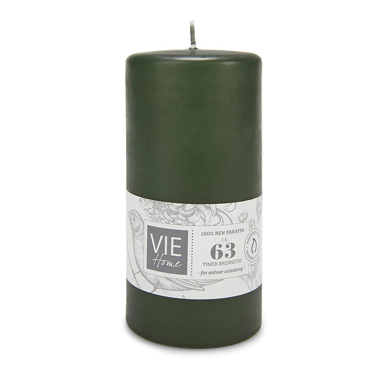 Candela Vie Home Cube, diametro 6,8 cm, altezza 14 cm
