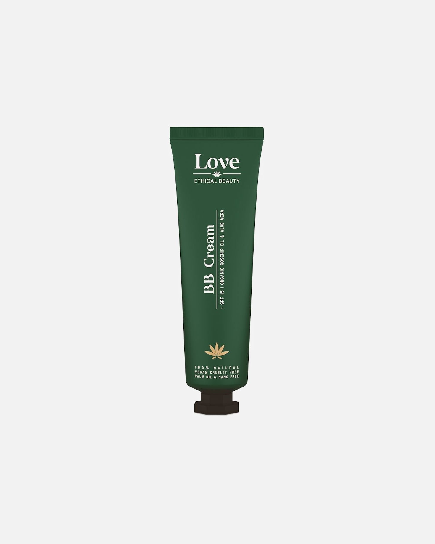„Love Ethical Beauty“ BB kremas – natūralus BB kremas su SPF 15 – 30 g