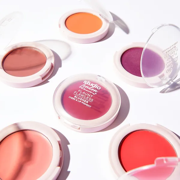 Blush in crema Studio London Flaunt Flawless Cream Blush Inner Glow