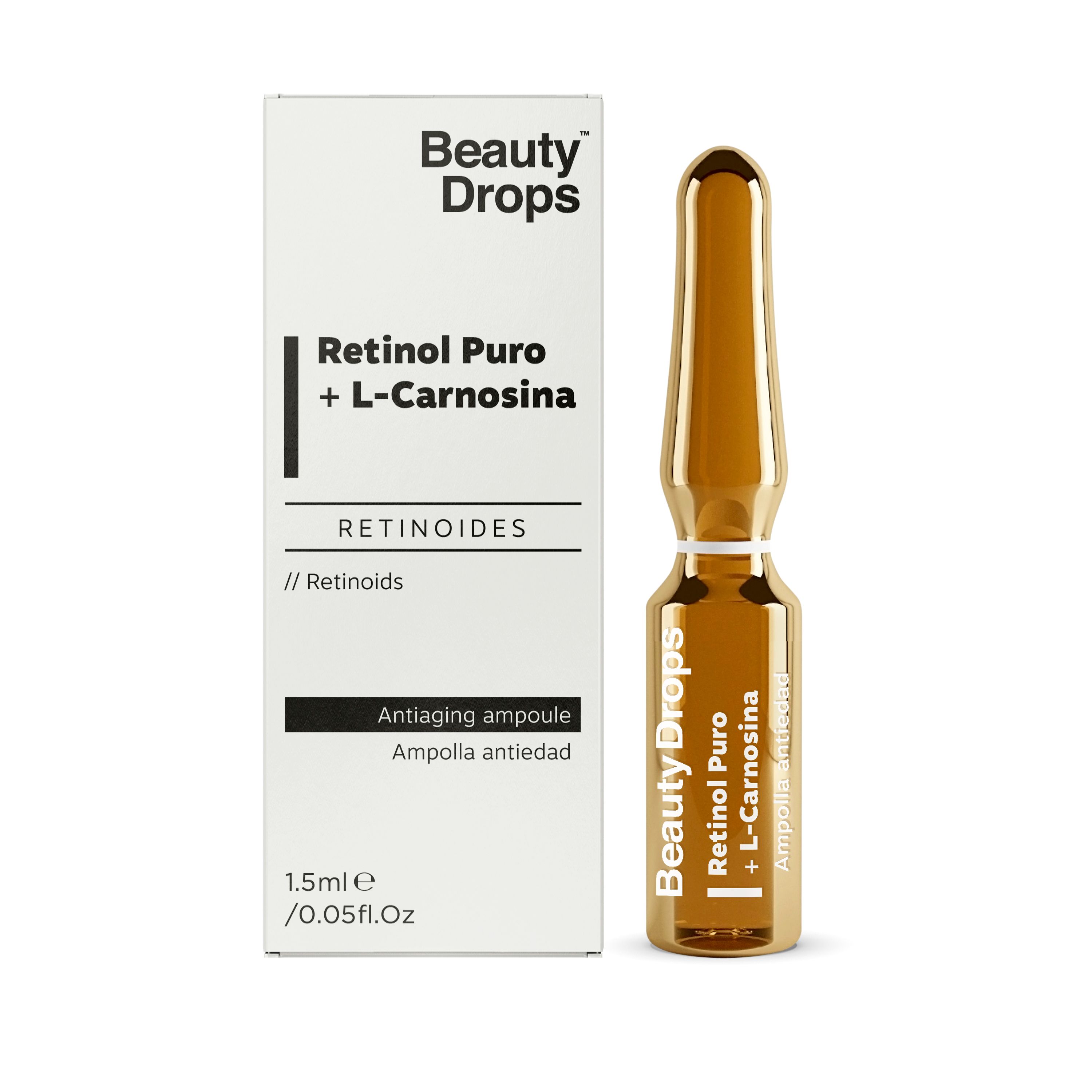 Retinol Renewing Ampoule Pretgrumbu un novecošanās aizkavēšanas krēmi