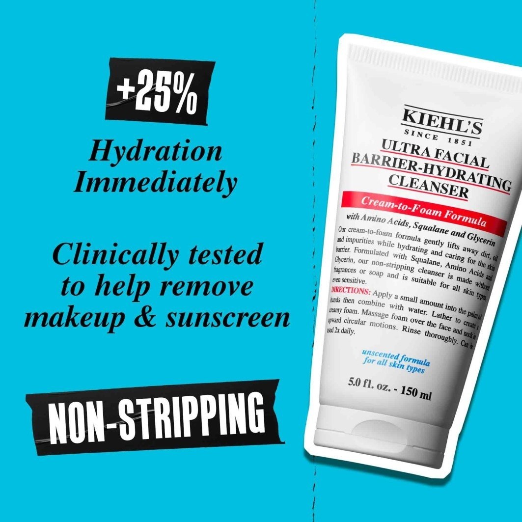 Kiehl's Reinigungscreme Ultra Facial Barrier-Hydrating Cleanser - 75 ml
