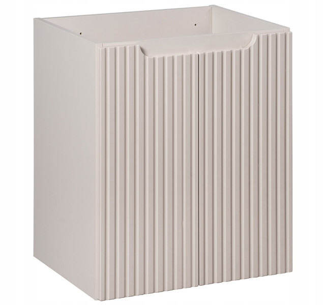 Szafka Pod Umywalkę 50 cm Wisząca RYFLE 2D MDF NOVA KASZMIR
