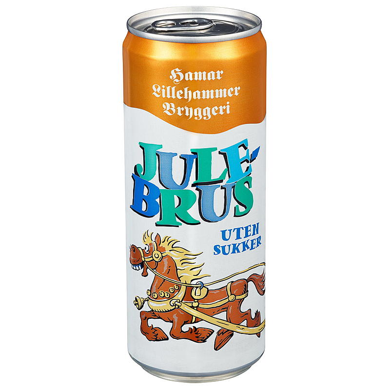 Canette de soda de Noël Ringnes 0,33 l Lett Hamar