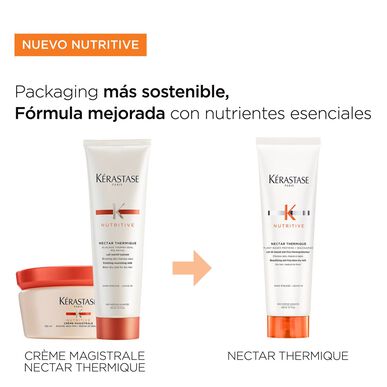 Kérastase Nutritive Nectar Thermique Lait Blow-Dry Anti-Frizz -hoitoaine kuiville ja paksuille hiuksille 150 ml