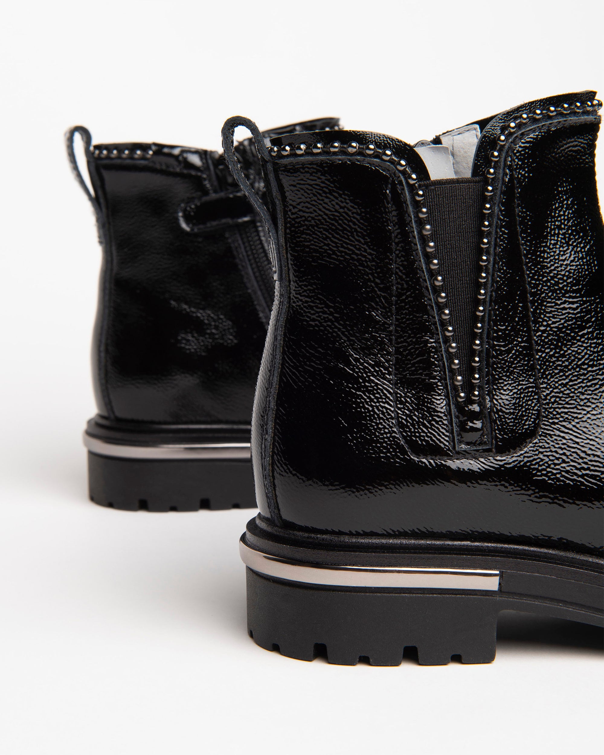  Lackleder-Ankle-Boots für Teenagerinnen