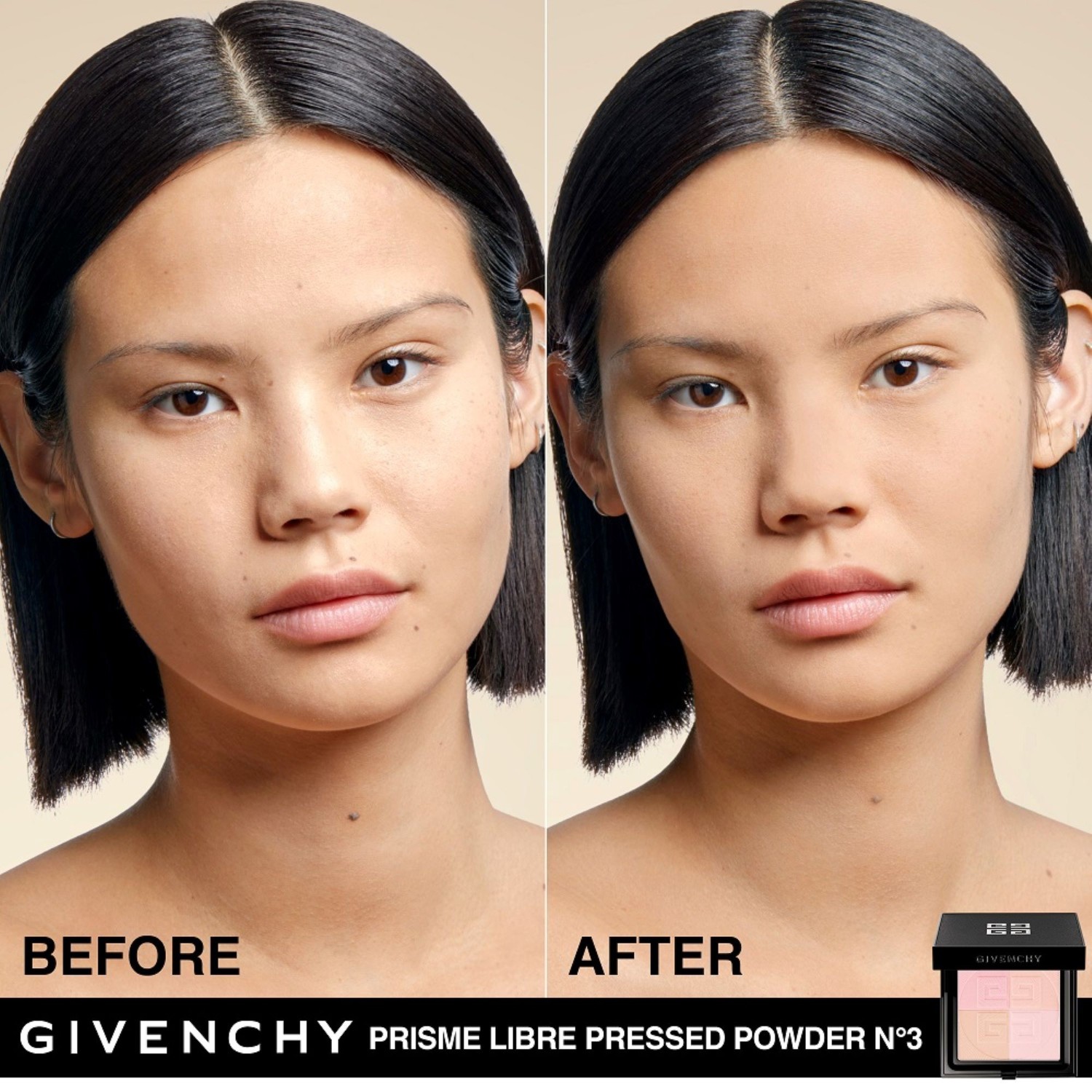 Givenchy Poudre compacte fixatrice, floutante et matifiante