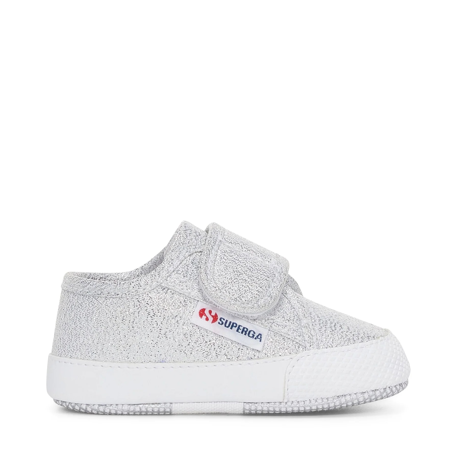 4006 BABY STRAP LAME-GREY SILVER